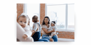 no friends after having a baby, mom groups near me, online mom community, building a mom village, connect with other moms